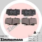 ZIMMERMANN set placute frana, frana disc ZIMMERMANN 21680.175. 1 (21680.175.1)