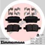 ZIMMERMANN set placute frana, frana disc ZIMMERMANN 22129.170. 2 (22129.170.2)