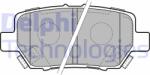 DELPHI set placute frana, frana disc DELPHI LP2160 (LP2160)