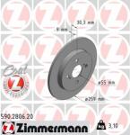 ZIMMERMANN Disc frana ZIMMERMANN COAT Z 590.2806. 20 (590.2806.20)
