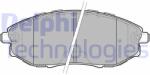 DELPHI set placute frana, frana disc DELPHI LP2183 (LP2183)