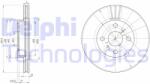 DELPHI Disc frana DELPHI BG3520