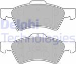 DELPHI set placute frana, frana disc DELPHI LP1693 (LP1693)