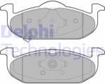 DELPHI set placute frana, frana disc DELPHI LP2695 (LP2695)
