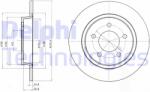 DELPHI Disc frana DELPHI BG3930 (BG3930) - automobilus