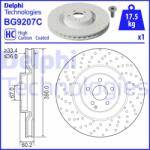 DELPHI Disc frana DELPHI BG9207C (BG9207C) - automobilus