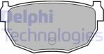 DELPHI set placute frana, frana disc DELPHI LP570