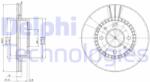 DELPHI Disc frana DELPHI BG3134 (BG3134) - automobilus
