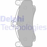 DELPHI set placute frana, frana disc DELPHI LP2232 (LP2232)