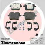 ZIMMERMANN set placute frana, frana disc ZIMMERMANN 22039.180. 2 (22039.180.2)