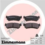 ZIMMERMANN set placute frana, frana disc ZIMMERMANN 24071.145. 1 (24071.145.1)