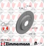 ZIMMERMANN Disc frana ZIMMERMANN COAT Z 285.3536. 20 (285.3536.20)