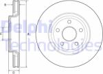 DELPHI Disc frana DELPHI BG9121C - automobilus