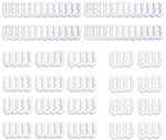 Basekit Set Organizatoare Cabluri Sleeve, Basekit, 4 x 24 Pini, 12 x 8 Pini, 8 x 6 Pini, White (TD-CM511)