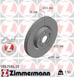 ZIMMERMANN Disc frana ZIMMERMANN COAT Z 590.2584. 20 (590.2584.20)