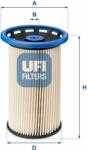 UFI filtru combustibil UFI 26.026. 00 - automobilus