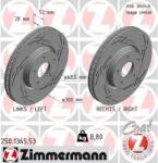ZIMMERMANN Disc frana ZIMMERMANN BLACK Z 250.1365. 53 (250.1365.53)