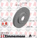 ZIMMERMANN Disc frana ZIMMERMANN 400.1419. 52