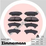 ZIMMERMANN set placute frana, frana disc ZIMMERMANN 24347.180. 1 (24347.180.1)