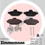 ZIMMERMANN set placute frana, frana disc ZIMMERMANN 21436.170. 4 (21436.170.4)