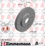 ZIMMERMANN Disc frana ZIMMERMANN SPORT Z 400.3695. 52 (400.3695.52)