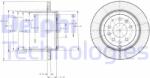 DELPHI Disc frana DELPHI BG4336 (BG4336)