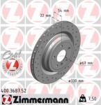 ZIMMERMANN Disc frana ZIMMERMANN SPORT Z 400.3687. 52 (400.3687.52)