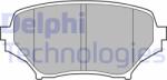 DELPHI set placute frana, frana disc DELPHI LP2026 (LP2026)