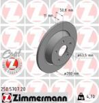 ZIMMERMANN Disc frana ZIMMERMANN COAT Z 250.5707. 20 (250.5707.20)