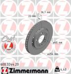 ZIMMERMANN Disc frana ZIMMERMANN COAT Z 600.3244. 20 (600.3244.20)