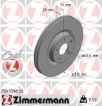 ZIMMERMANN Disc frana ZIMMERMANN COAT Z 250.1398. 20 (250.1398.20)