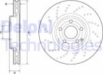 DELPHI Disc frana DELPHI BG9189C (BG9189C)