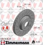 ZIMMERMANN Disc frana ZIMMERMANN COAT Z 400.3636. 20 (400.3636.20)