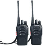 Baofeng Set doua statii radio portabile Baofeng BF-888S, programate in 16 canale PMR, Walkie Talkie, emisie-receptie Statii radio