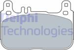 DELPHI set placute frana, frana disc DELPHI LP3512 (LP3512)