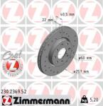 ZIMMERMANN Disc frana ZIMMERMANN SPORT Z 230.2369. 52 (230.2369.52)