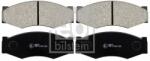 Febi Bilstein set placute frana, frana disc FEBI BILSTEIN 170249 (170249)