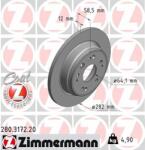 ZIMMERMANN Disc frana ZIMMERMANN COAT Z 280.3172. 20 (280.3172.20)