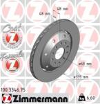 ZIMMERMANN Disc frana ZIMMERMANN FORMULA Z 100.3346. 75 (100.3346.75)