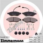 ZIMMERMANN set placute frana, frana disc ZIMMERMANN 24468.190. 2 (24468.190.2)