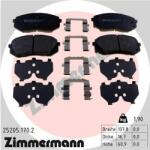 ZIMMERMANN set placute frana, frana disc ZIMMERMANN 25205.170. 2 (25205.170.2)