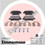 ZIMMERMANN set placute frana, frana disc ZIMMERMANN 24086.155. 2 (24086.155.2)