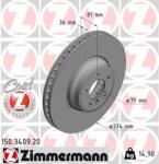ZIMMERMANN Disc frana ZIMMERMANN 150.3409. 20
