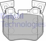 DELPHI set placute frana, frana disc DELPHI LP2121 (LP2121)