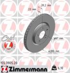 ZIMMERMANN Disc frana ZIMMERMANN COAT Z 155.3905. 20 (155.3905.20)