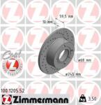ZIMMERMANN Disc frana ZIMMERMANN SPORT Z 100.1205. 52 (100.1205.52)
