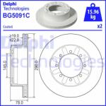 DELPHI Disc frana DELPHI BG5091C (BG5091C)