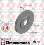 ZIMMERMANN Disc frana ZIMMERMANN COAT Z 100.1247. 20 (100.1247.20)