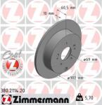 ZIMMERMANN Disc frana ZIMMERMANN COAT Z 380.2114. 20 (380.2114.20)