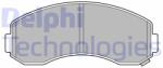 DELPHI set placute frana, frana disc DELPHI LP3616 (LP3616)